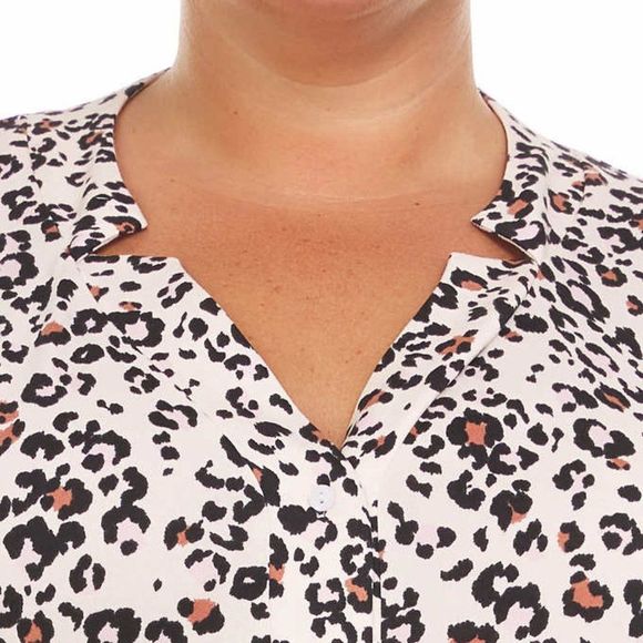 Flora Nikrooz Ladies' Notch Collar 2-piece Pajama Set - Picture 5 of 7